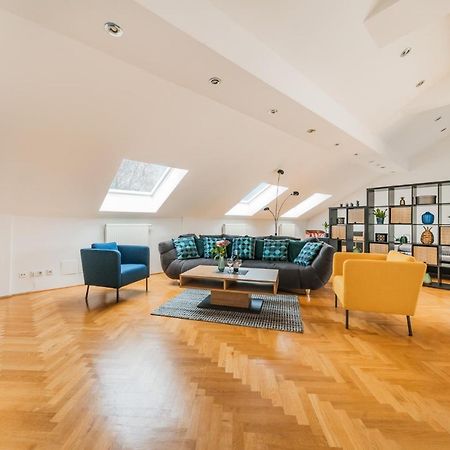 Penthouse Apartment - Sauna - Terrasse - Kamin - Ac Wien Ngoại thất bức ảnh