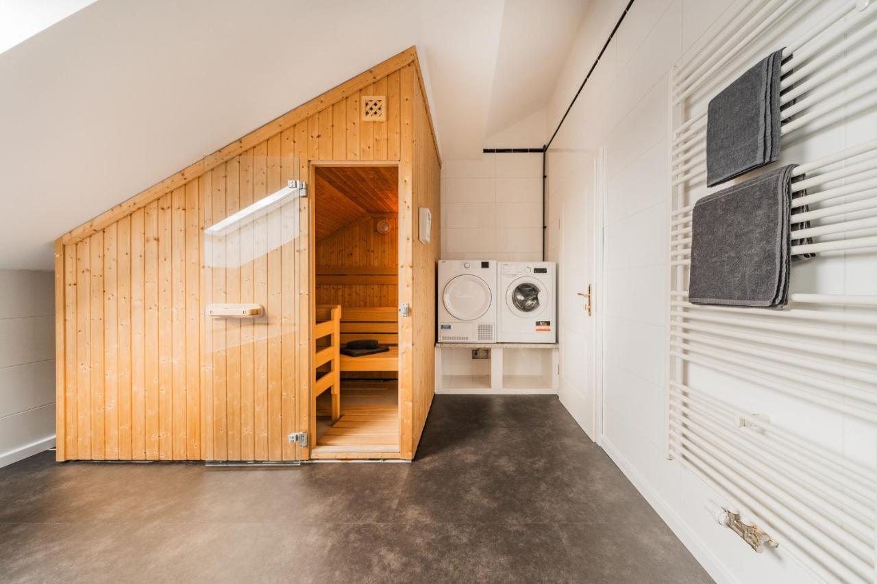 Penthouse Apartment - Sauna - Terrasse - Kamin - Ac Wien Ngoại thất bức ảnh