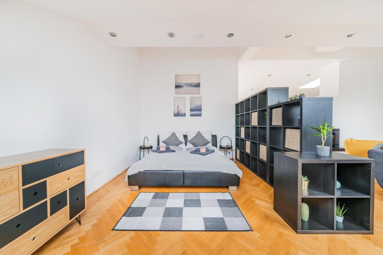 Penthouse Apartment - Sauna - Terrasse - Kamin - Ac Wien Ngoại thất bức ảnh