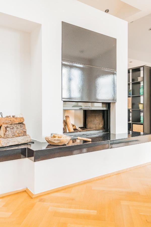 Penthouse Apartment - Sauna - Terrasse - Kamin - Ac Wien Ngoại thất bức ảnh